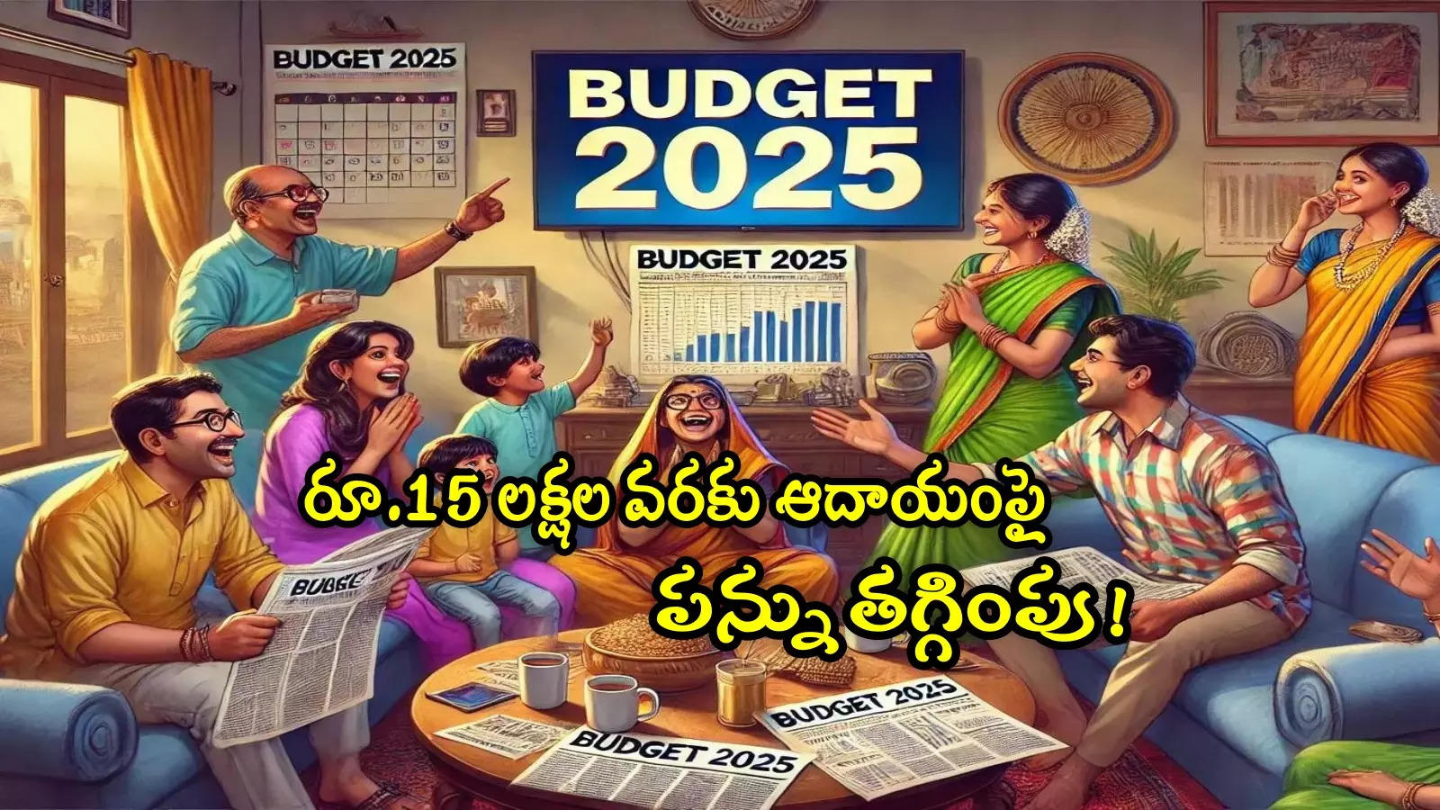 Income Tax: మధ్య తరగతికి బిగ్ రిలీఫ్.. రూ.15 లక్షల వరకు పన్ను తగ్గింపు..!