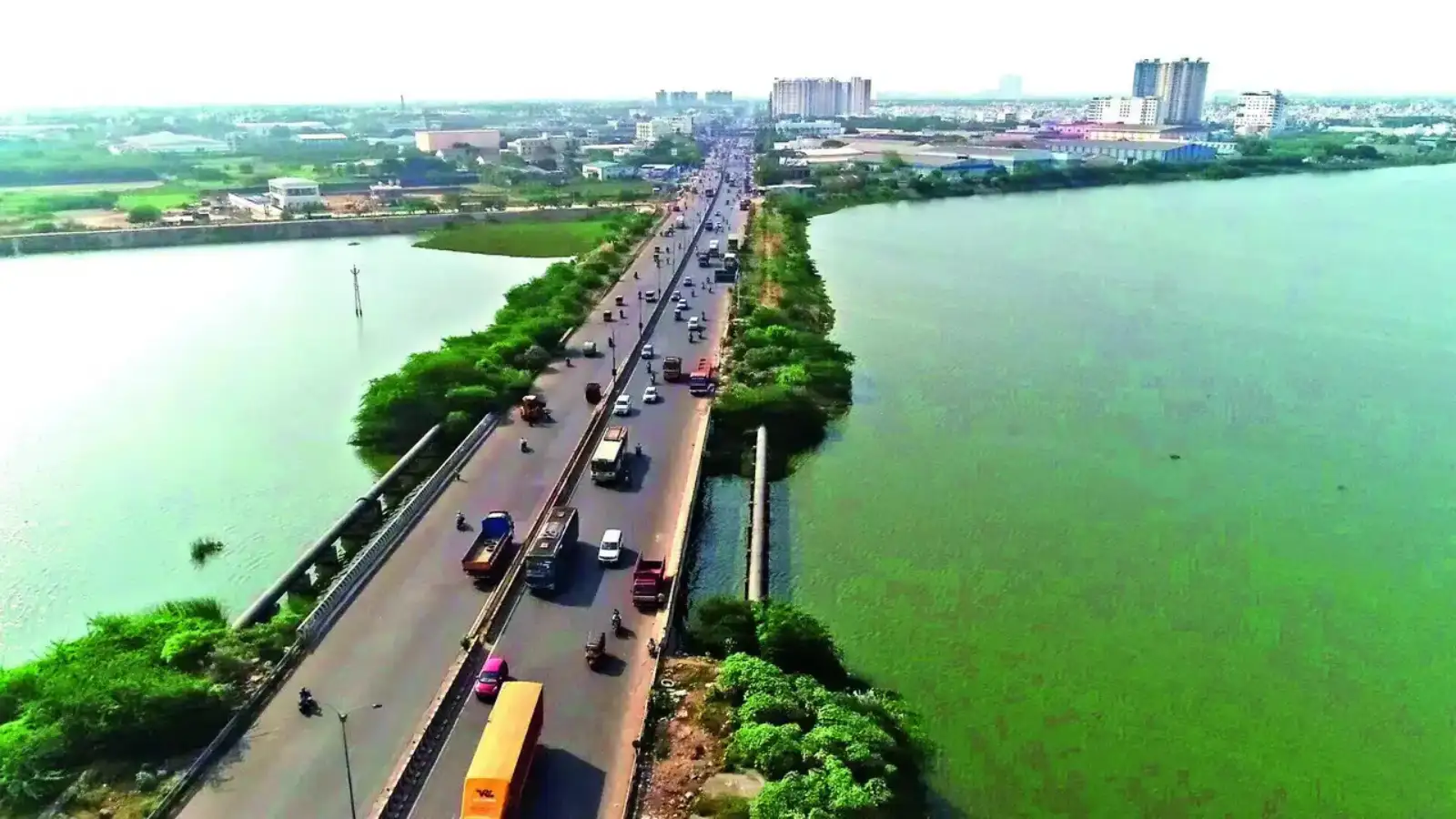 சென்னை வெள்ளப்பெருக்கு அபாயம்: ரெட்டேரி ஏரியை துரிதமாக தூர்வார கோரிக்கை... 