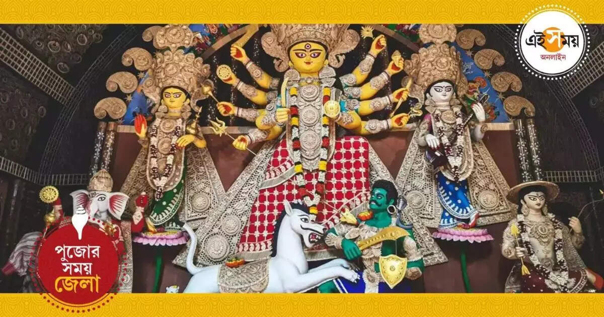 Durga Puja: ক্যাটারিং সংস্থার হয়ে খাবার পরিবেশনের টাকায় দুর্গাপুজো – kuldiha sarbajanin welfare committee arrange durga with money of catering company