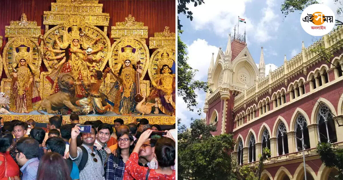 কলকাতা পুলিশ,পুজোয় মানুষ ঠাকুর দেখতে বের হবে না? পুলিশের বিজ্ঞপ্তিকে চ্যালেঞ্জ করে মামলা হাইকোর্টে – a case in calcutta high court challenging kolkata police notice