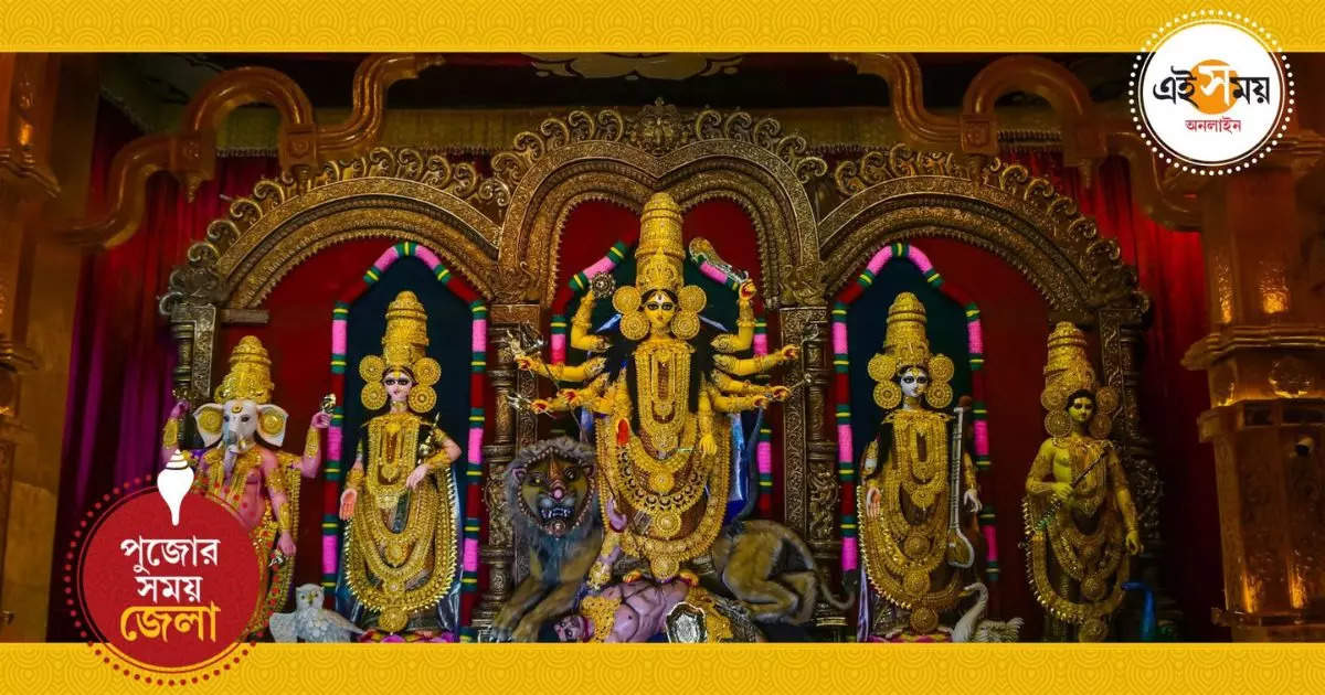 Durga Puja: দক্ষিণ শহরতলিতে থিমের ছড়াছড়ি, বাজেট কোটিতে – crowds of visitors are increasing at surga big puja in southern suburbs