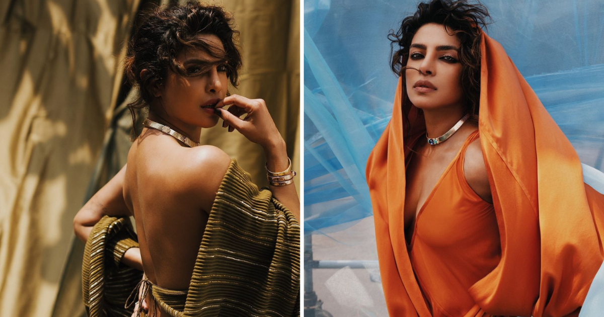 Priyanka Chopra’s Stylish Comeback: A Stunning Photoshoot That Left Nick Jonas in Awe