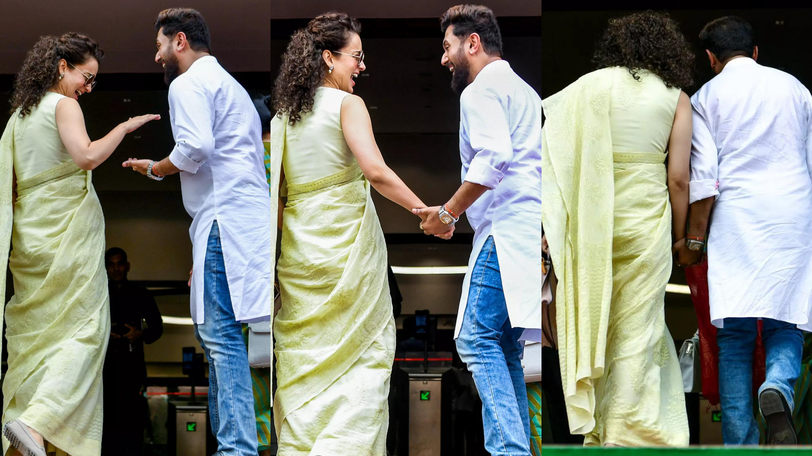 What happened when both of them burst out laughing… when Chirag Paswan and Kangana met in Parliament, watch the video