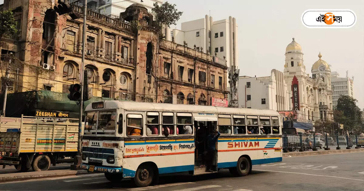 Bus In Kolkata,ভোটের আগে যান-হীন শহরে দুর্ভোগে নিত্যযাত্রীরা – lok sabha election 2024 bus not available in kolkata city daily passengers suffer