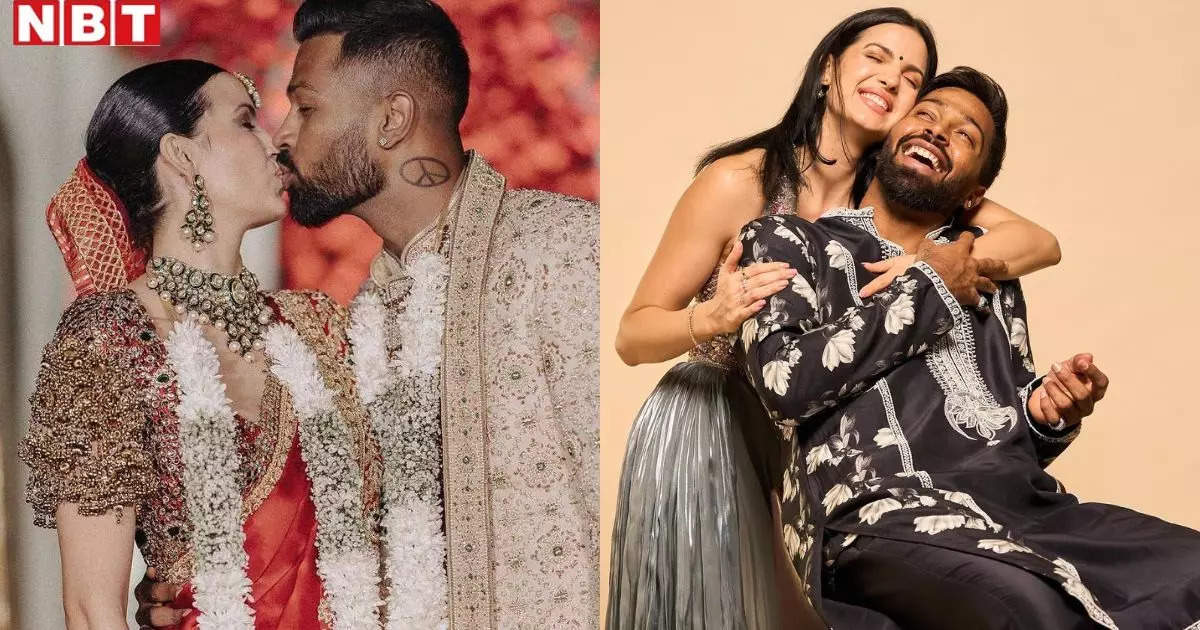 Natasha Stankovic restored wedding and Valentine's Day photos with Hardik Pandya, fans were happy