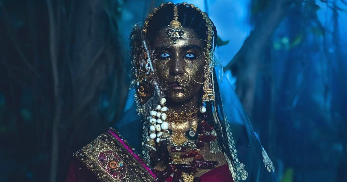 Pakistani Designer Fahad Hussain Dresses a Witch as a Bride, Shocks and Delights Fans with Bold Creativity