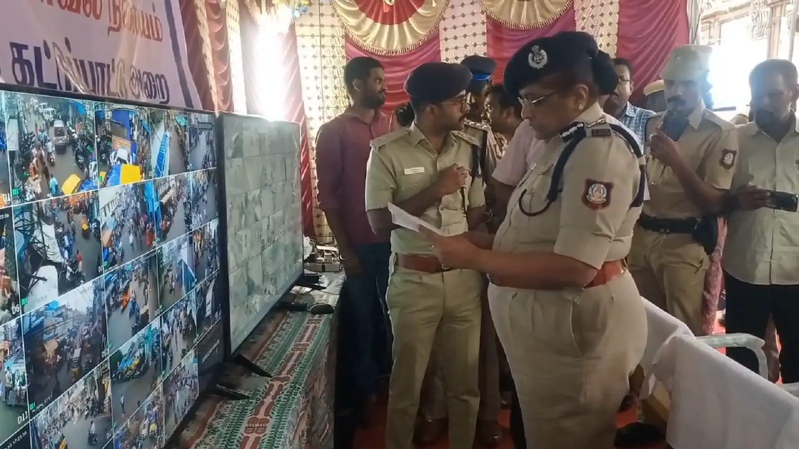 தீபாவளியை முன்னிட்டு திருச்சி மாவட்டத்தில் கண்காணிப்பு பணிகள் தீவிரம்! 