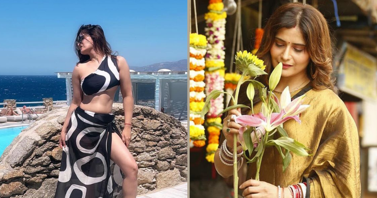 Govinda's niece's complexion changed after marriage, now she is showing simplicity in western clothes on honeymoon