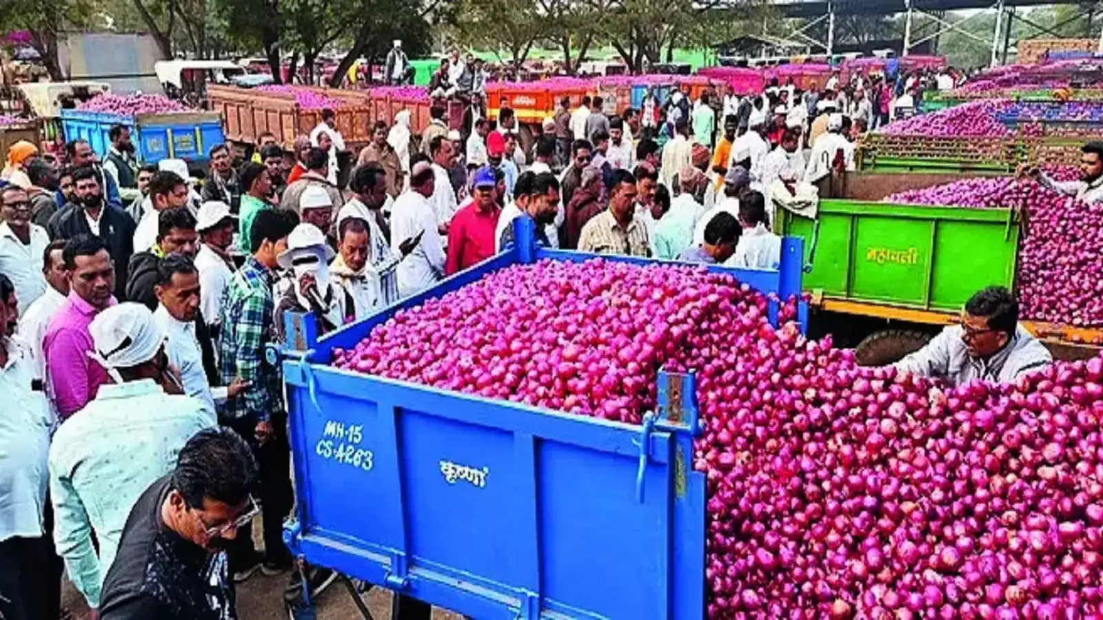 Nashik Onion: यंदा दिवाळी कडूच! कांदा दरातील घसरण थांबेना; व्यापाऱ्यांकडूनही हात आखडता Nashik Onion: यंदा दिवाळी कडूच! कांदा दरातील घसरण थांबेना; व्यापाऱ्यांकडूनही हात आखडता