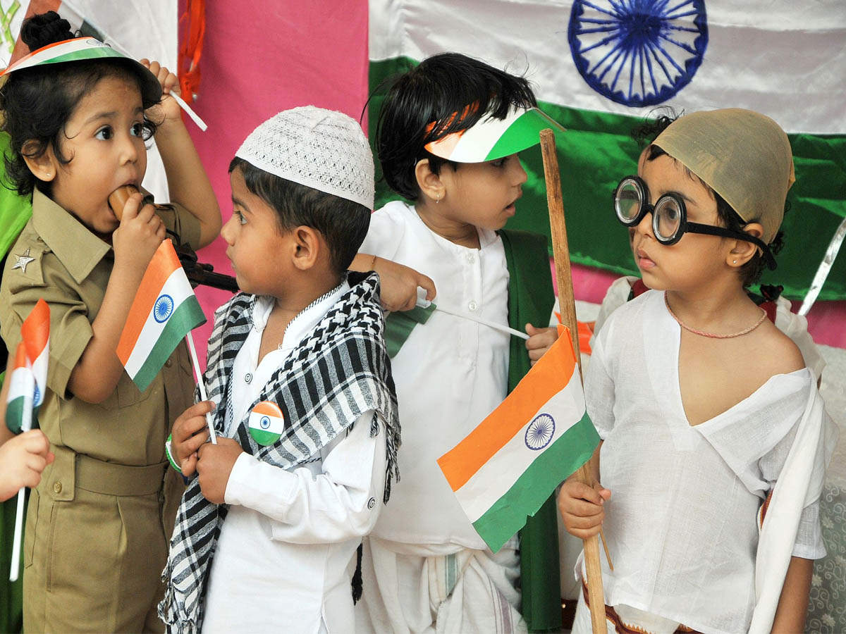 Fancy dress competition on 75th Independence Day | By GEI's Blossom English  SchoolFacebook