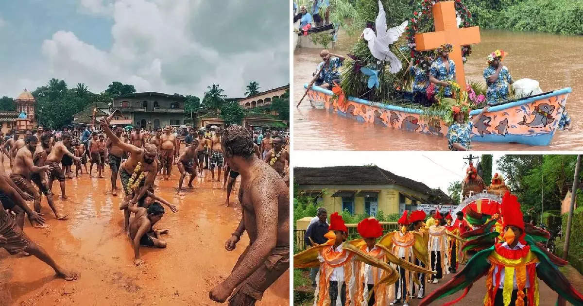 Today know about those 5 festivals of Goa, in which people do mock fights or offer cucumbers