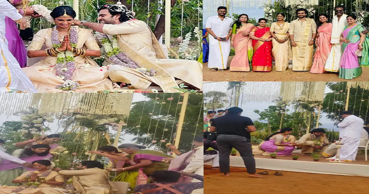 நெல்லையில் எளிமையாக நடந்து முடிந்த நடிகர் அசோக் செல்வன்-கீர்த்தி பாண்டியன் திருமணம்; வைரலாகும் போட்டோஸ்! 