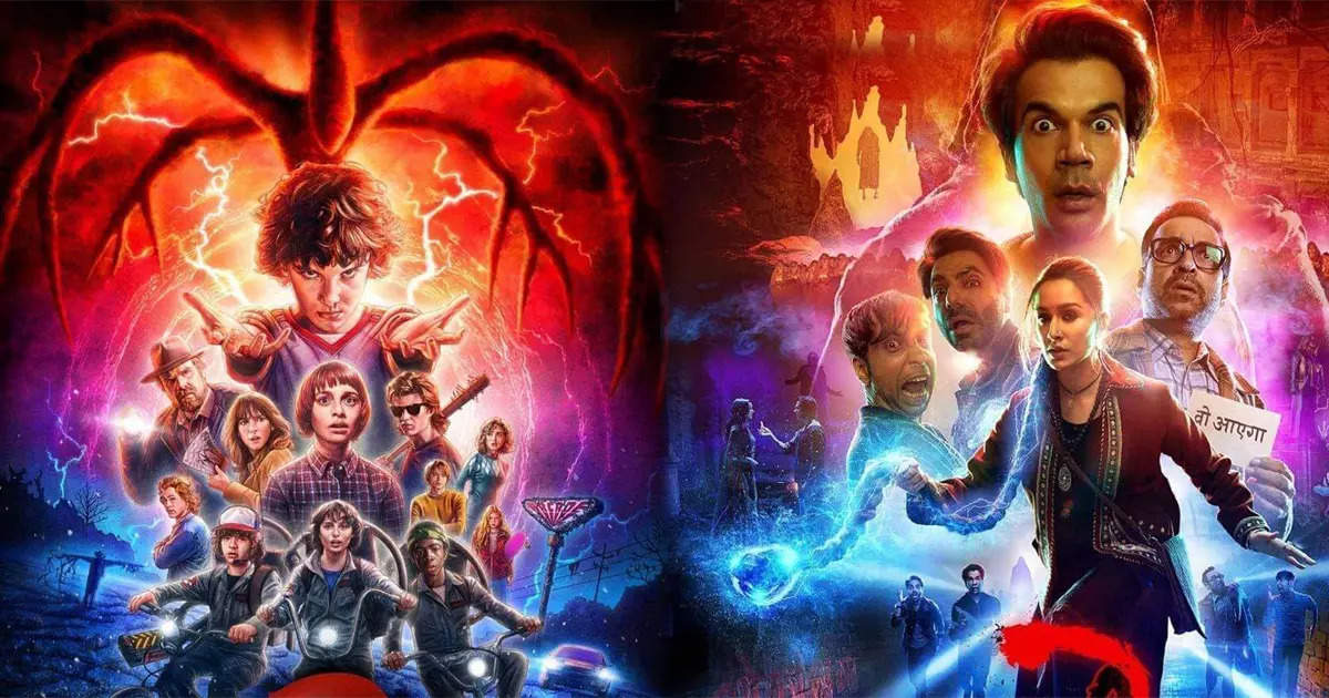 'Stree 2' Poster Sparks Controversy for Resembling 'Stranger Things 2' as Fans Await Release