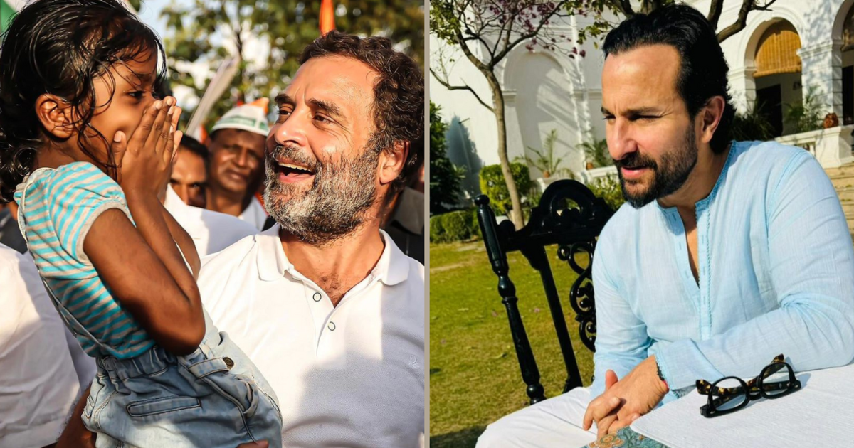 Saif Ali Khan and Rahul Gandhi: Unexpected Style Icons with Similar Fashion Choices