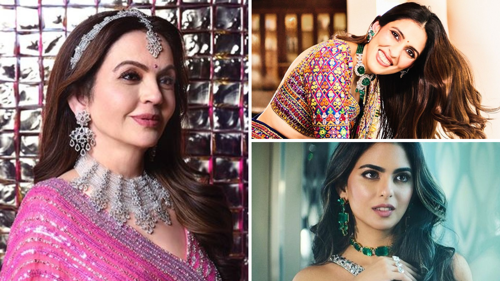 From Ambani's wife to his daughters-in-law and daughters, these ornaments have been worn so far, some have emeralds and some have rubies studded