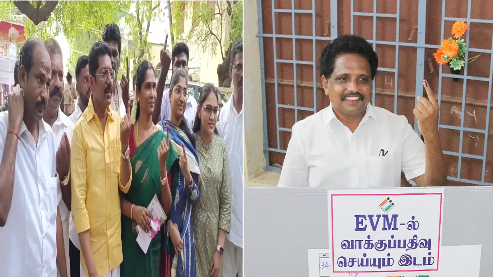 மதுரை மக்களவைத் தொகுதி: சு. வெங்கடேசன் முதல் டாக்டர் சரவணன் வரை! வாக்குப்பதிவு விறுவிறு! 