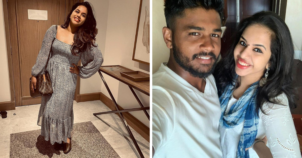 Sanju Samson's Wife Charulata Stuns with Her Grace and Style