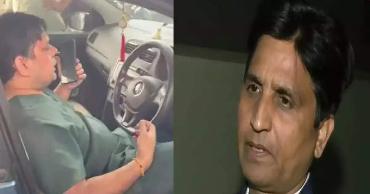 When the question was raised about the attack on the frustrated, dwarf Duryodhana’s Chintu convoy, Kumar Vishwas said – he started beating everyone.