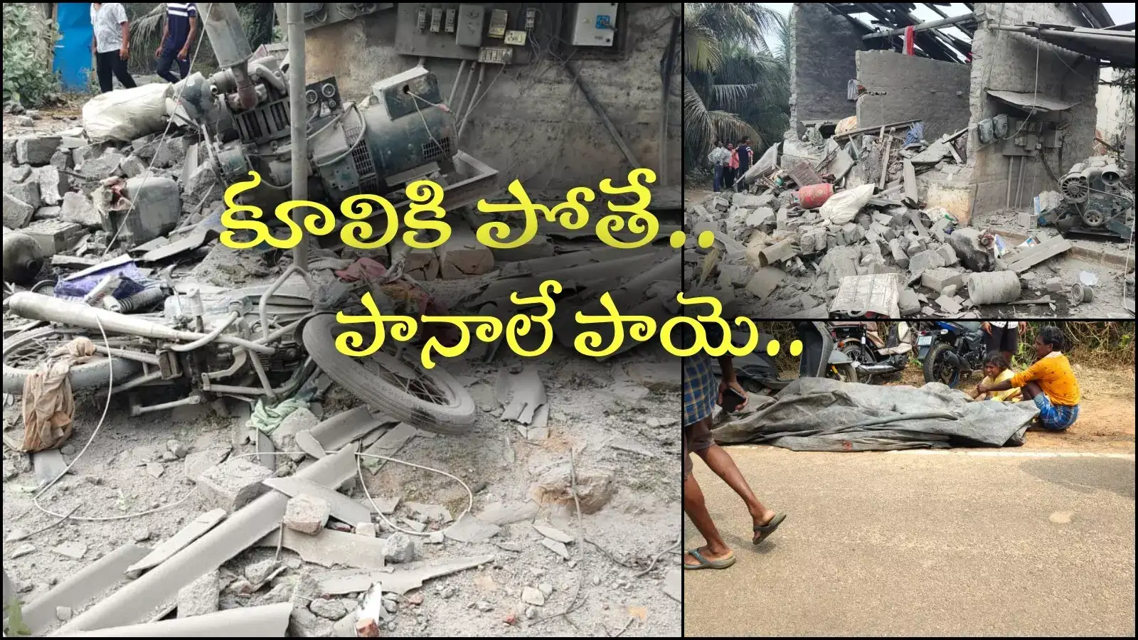 Anakapalli fire Accident: కూలీకి వెళ్తే ప్రాణాలే పోయాయ్.. ప్రభుత్వం పరిహారం ప్రకటన