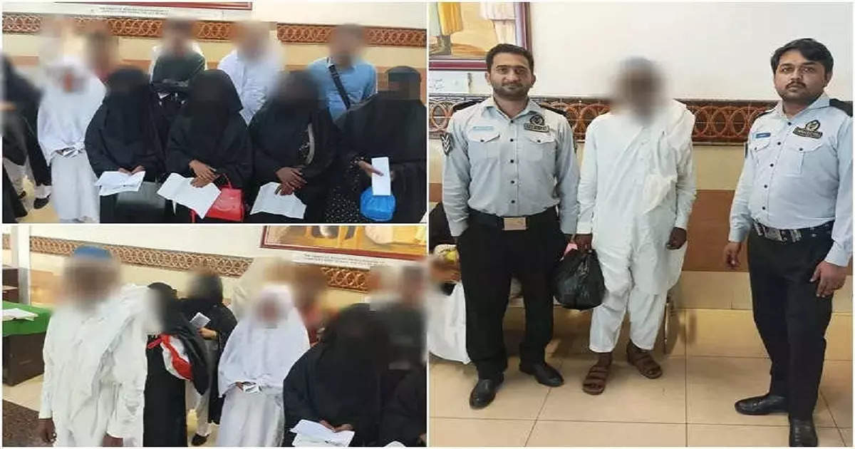 Pak police arrested 16 people who were boarding the plane to beg in Saudi Arabia!