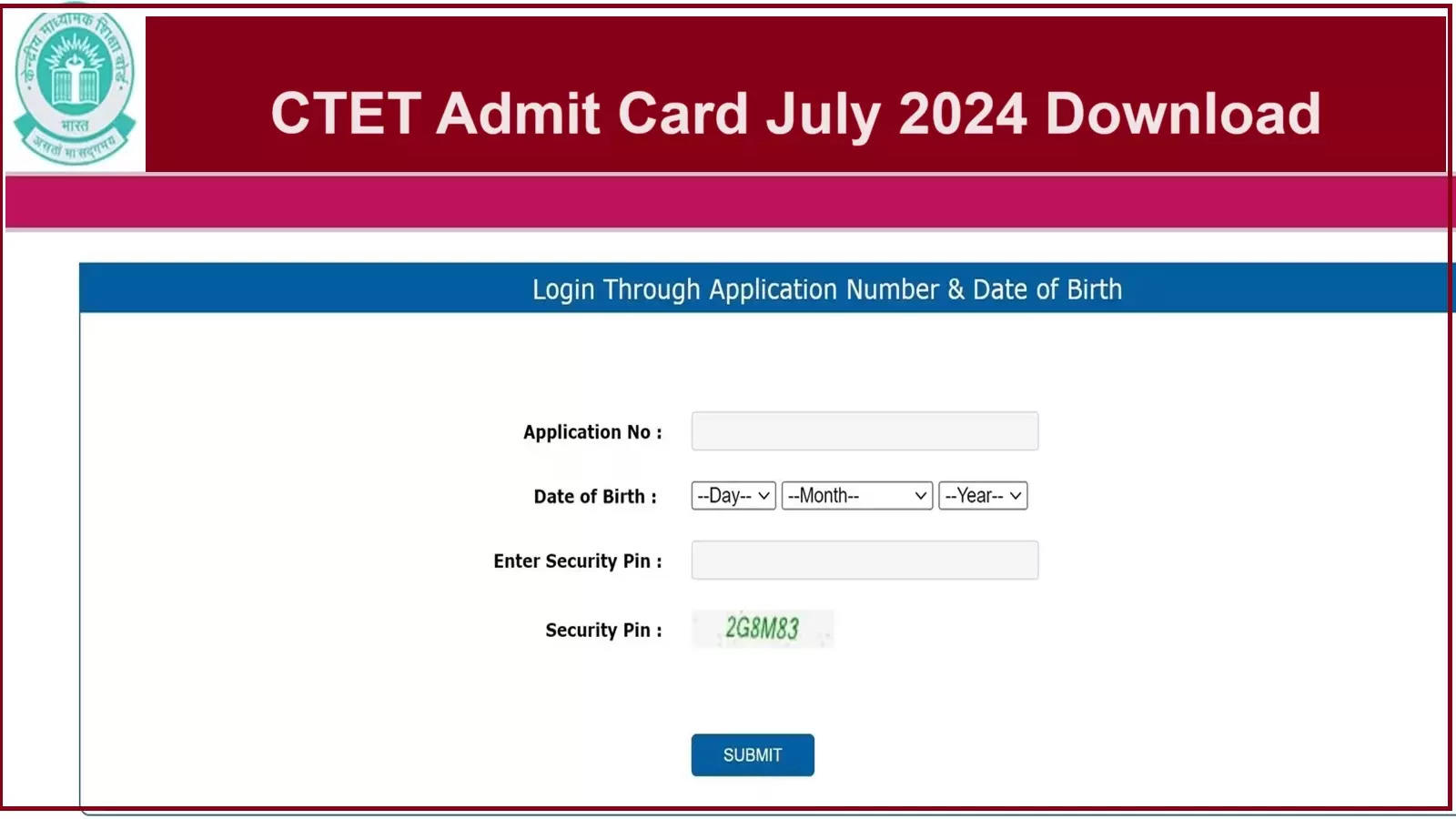 CTET Admit Card 2024 Download: How to Check CTET Admit Card on CTET Website ctet.nic.in?