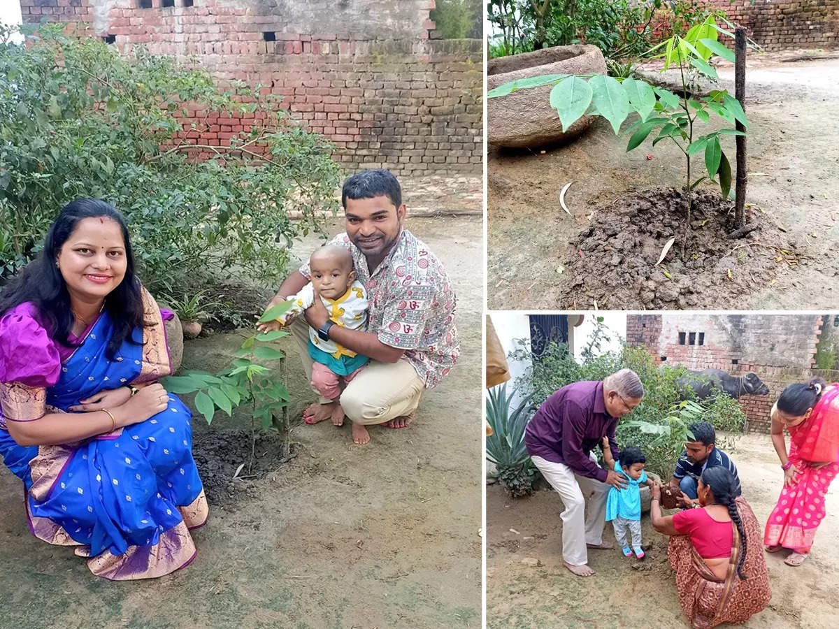 मुलीच्या भविष्यासाठी पैसा नव्हे तर ऑक्सिजन लावणारा बाप; १८व्या वर्षापर्यंत प्रत्येक वाढदिवसाला लावणार एक झाड