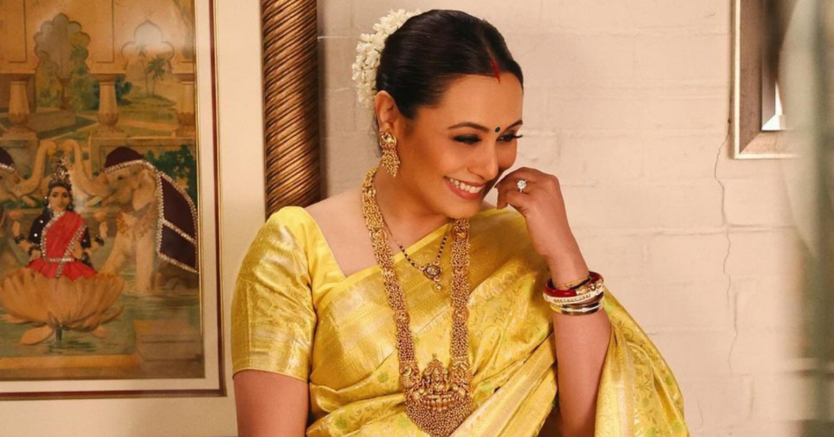 Rani Mukherjee Graceful Bengali Look During Durga Puja Steals Hearts