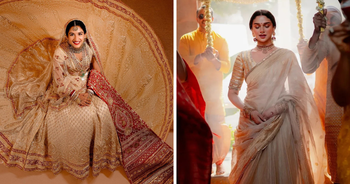 Newlyweds Celebrate First Karva Chauth: A Glimpse into Their Gorgeous Wedding Looks