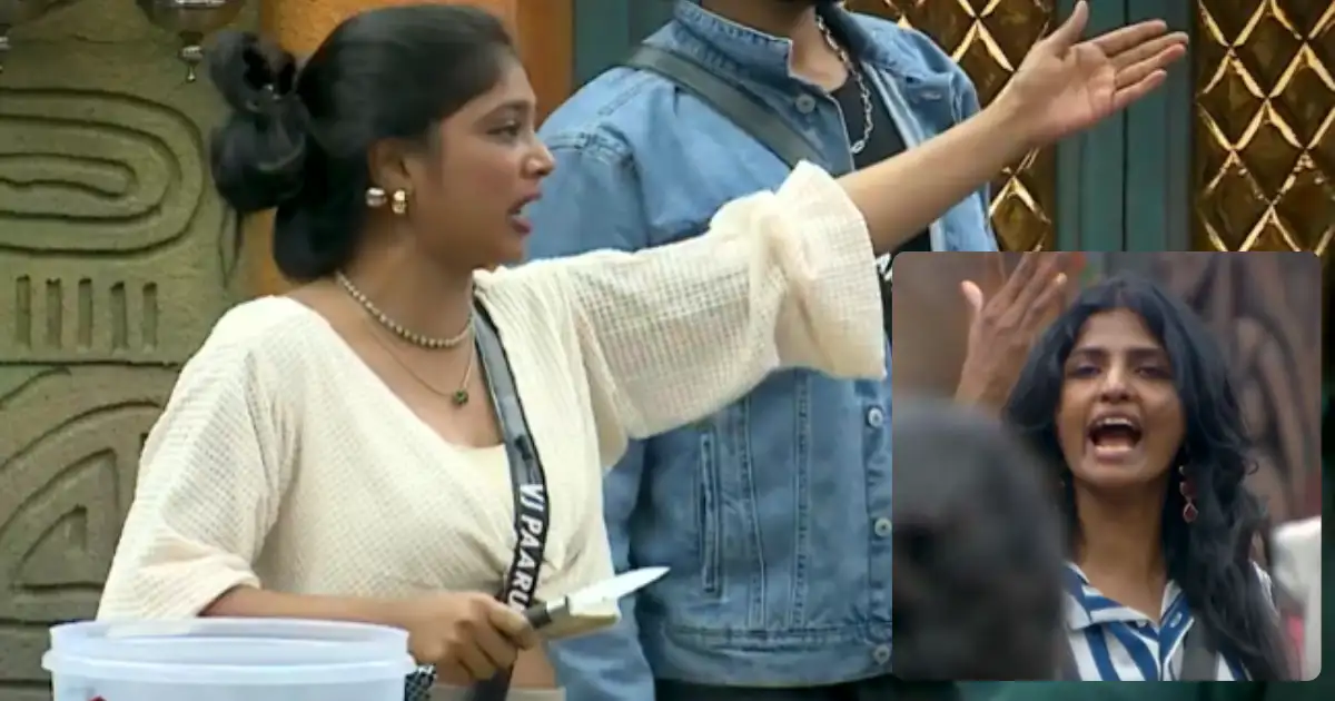 கோள்மூட்டி கனி வெளியே போனு கத்திய பார்வதி:அதை சொல்ல உனக்கு அருகதை இல்ல என்ற அக்கா 