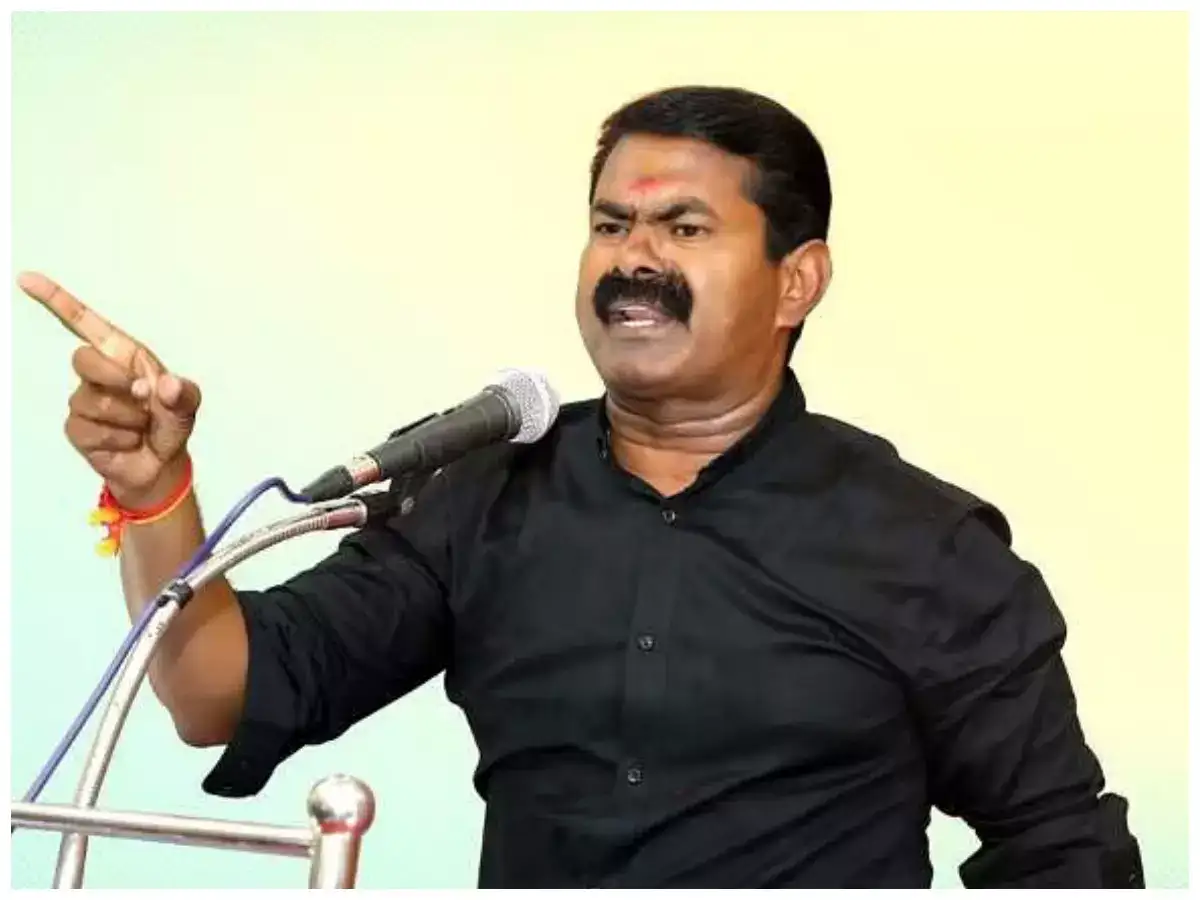 தமிழ்நாடு பெயரை மாத்திட்டு கருணாநிதி நாடுனு வச்சிருங்க... சீமான் சரமாரி சாடல்! 