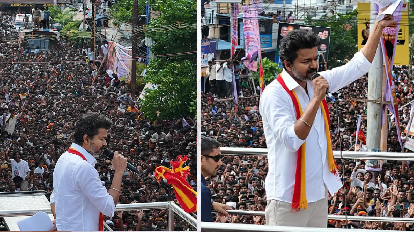 நாமக்கல்லில் தவெக தலைவர் விஜய் பரப்புரை.. திடீர் இடமாற்றம் -காவல்துறை தொடர் இழுபறி! 