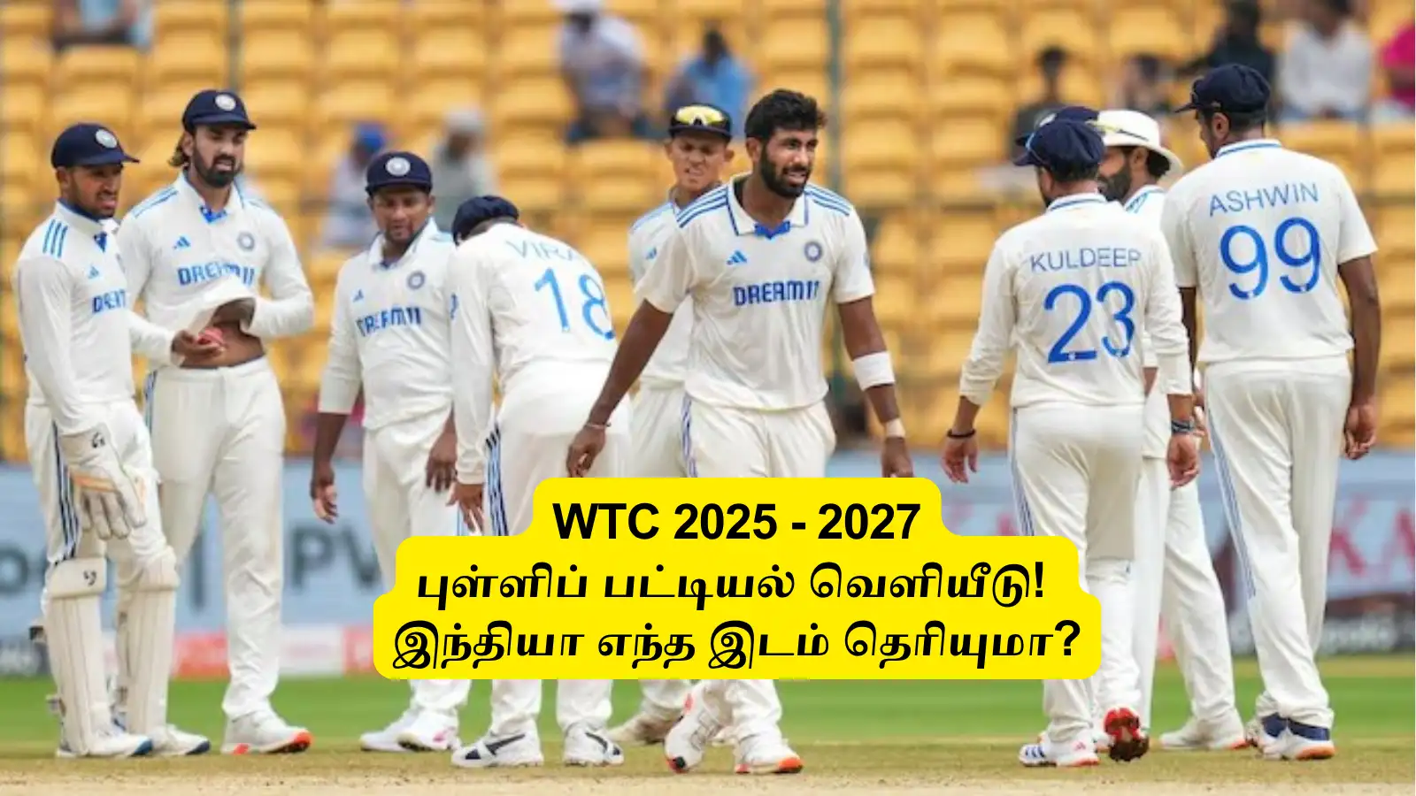 WTC 2025 -27 Points Table: ‘ஆஸி முதலிடம்’.. 6 அணிகளின் புள்ளிகள் விபரம்: இந்தியா எந்த இடம் தெரியுமா? 