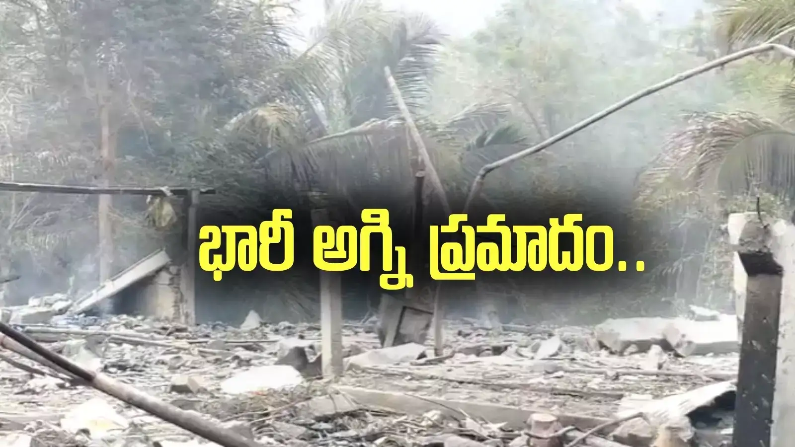 అనకాపల్లి జిల్లాలో భారీ అగ్నిప్రమాదం..