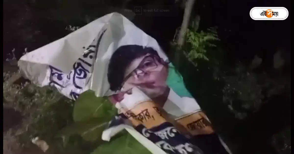 Abhishek Banerjee Poster : হুগলিতে অভিষেকের নবজোয়ার, ছেঁড়া হল তৃণমূল নেতার পোস্টার! তুঙ্গে তরজা – abhishek banerjee poster torn in hooghly dhaniakhali area