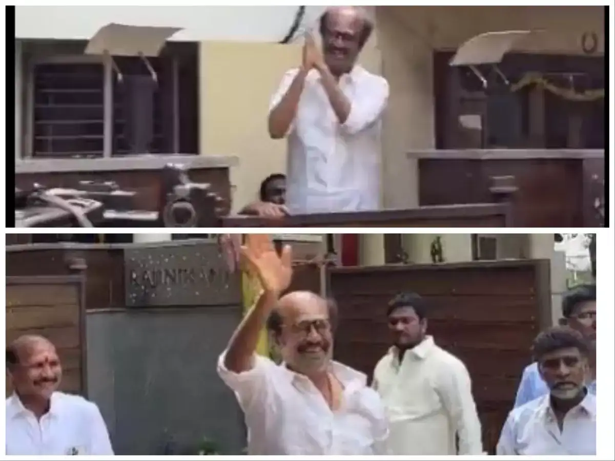 குட்டிச்சுவத்த எட்டிப்பார்த்தா உசுர கொடுக்க கோடி பேரு! தீபாவளி வாழ்த்து சொன்ன ரஜினிகாந்த்! உற்சாக கோஷமிட்ட ரசிகர்கள்! 