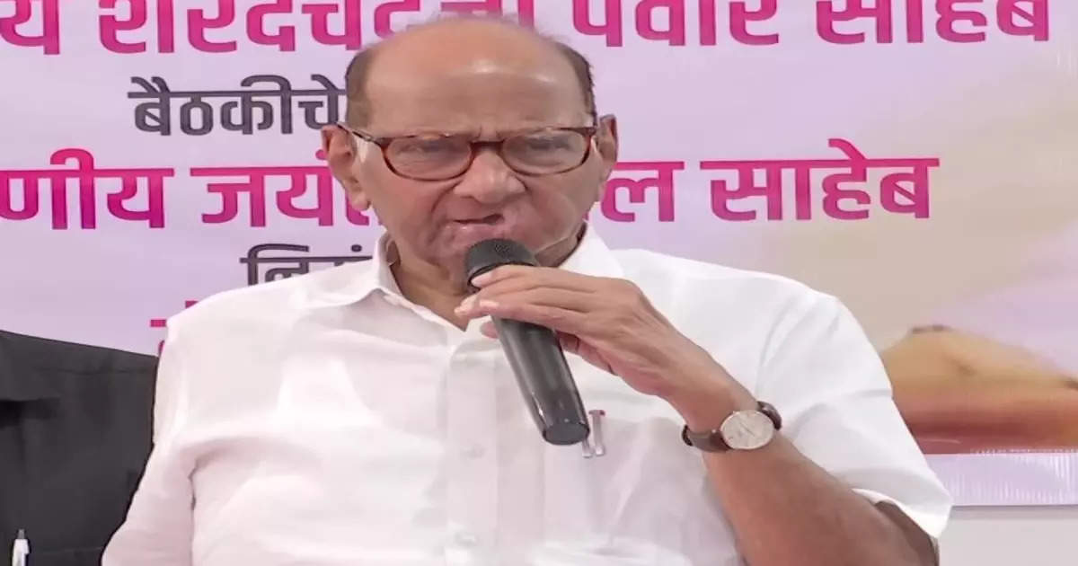 Sharad Pawar: जे पक्षातून गेलेत ते भाजपच्या गाळात रुततील; शरद पवारांचा इशारा