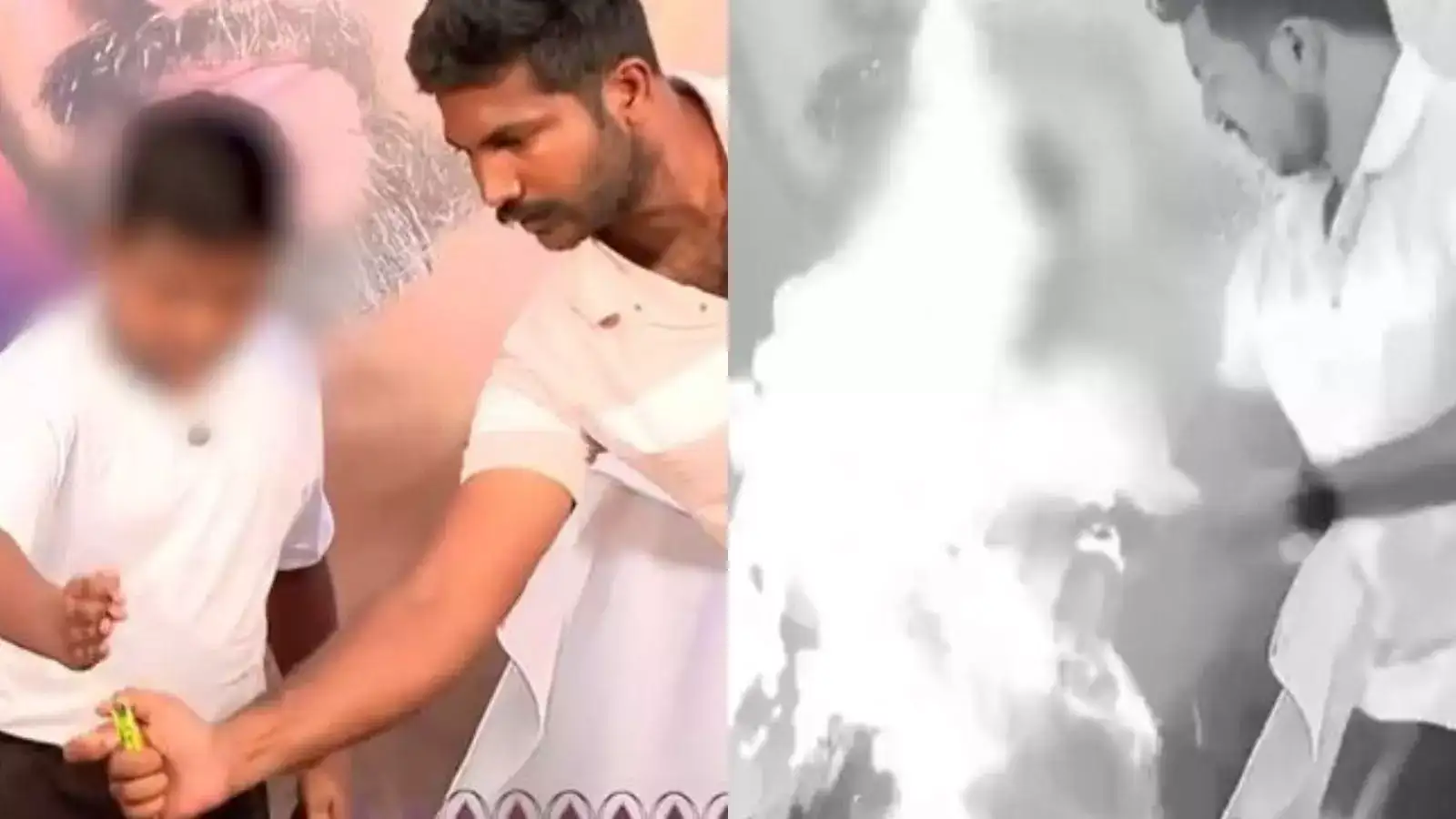 விஜய் பிறந்தநாள் கொண்டாட்டத்தில் பயங்கரம்.. சிறுவனின் கையில் பற்றிய தீ.. பரபரப்பு! 