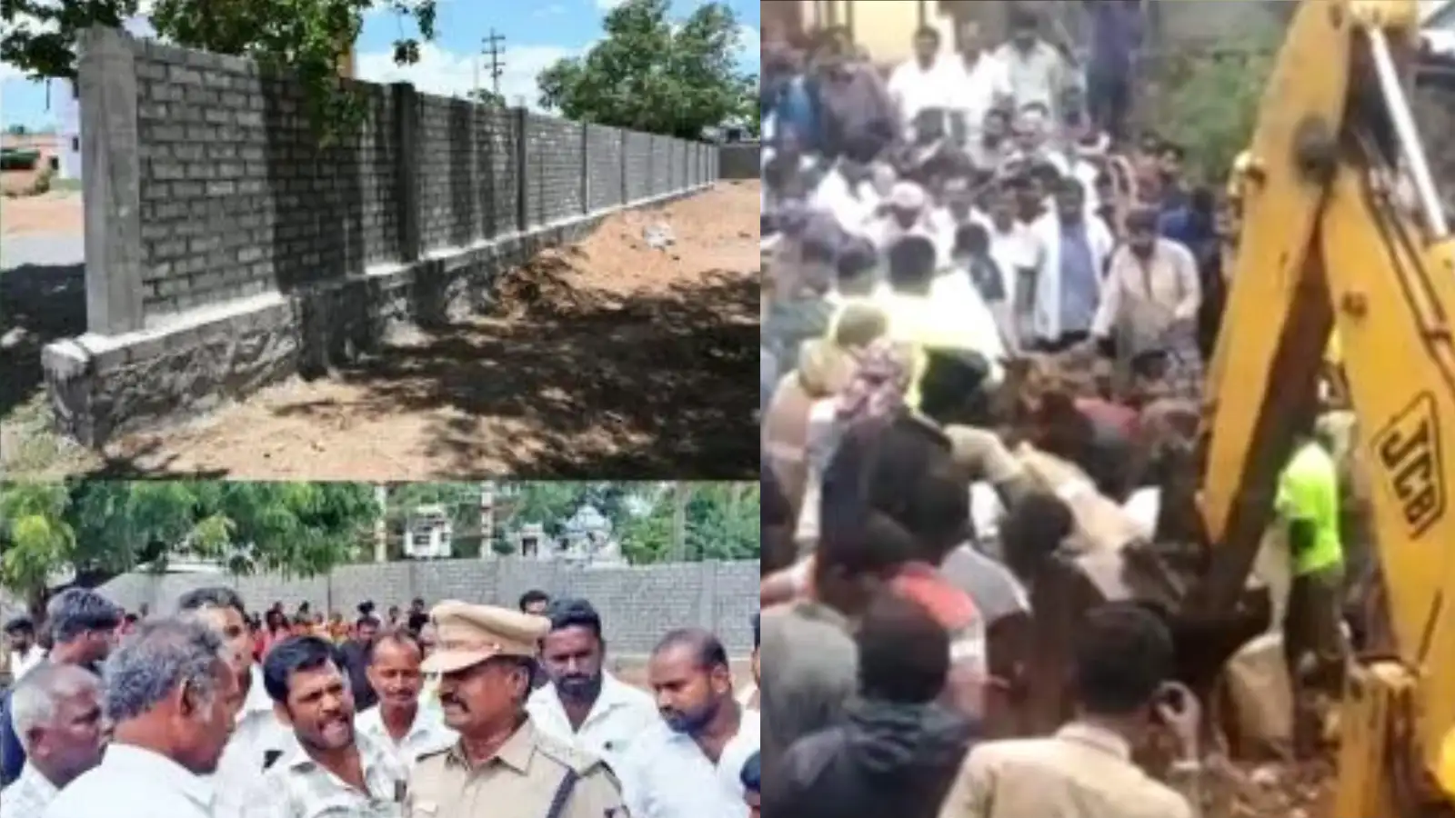 தீண்டாமை சுவர் பிரச்சனை.. இடித்து தரைமட்டமாக்கிய அதிகாரிகள் - கரூரில் பரபரப்பு! 