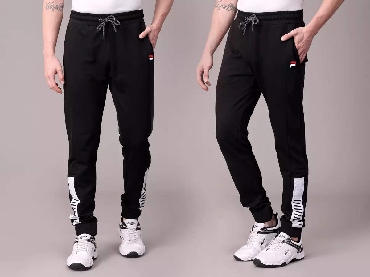 Buy Martinez Flick Mens Solid Regular Fit Track Pants MF0002BlackSize  28 at Amazonin