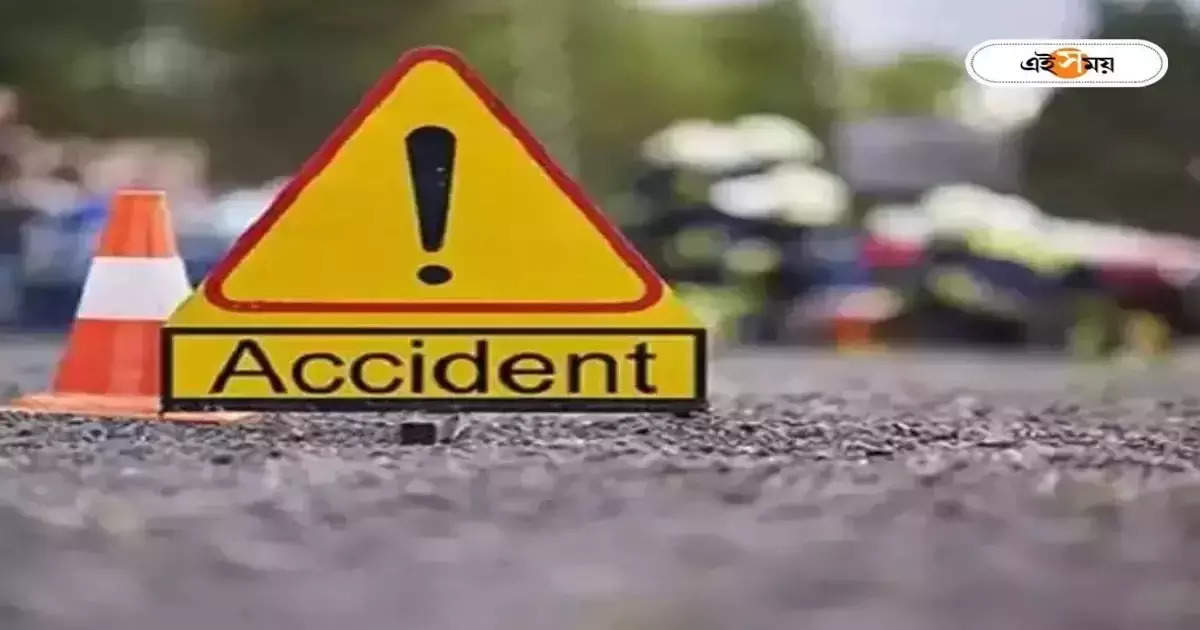 Road Accident : দু’টুকরো হয়ে গিয়েছে নাতি, সেলাই করে দিন! – child body was separated from the waist by an accident in bardhaman