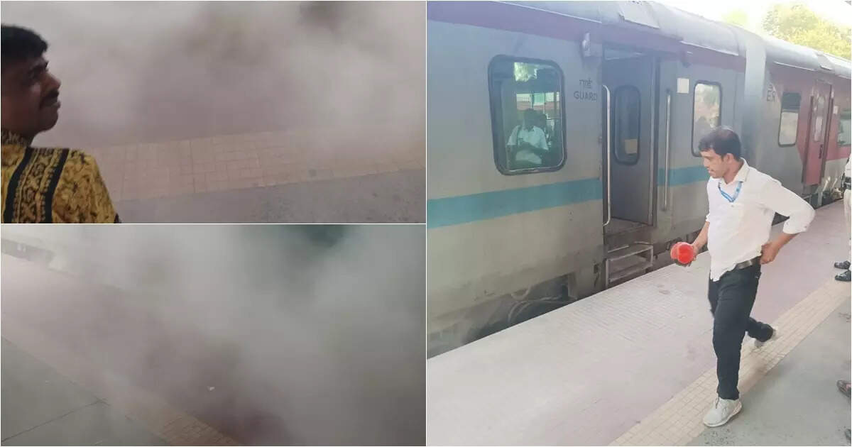 Bandhan Express: আগুন-আতঙ্ক! ফের বিপত্তি বন্ধন এক্সপ্রেসে, আতঙ্কে যাত্রীরা – smoke in bandhan express at gobardanga station