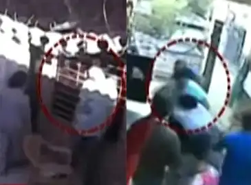 On cam: Man tries to molest woman, beaten up by neighbours - On cam: Man tries to molest woman, beaten up by neighbours - Samayam Telugu