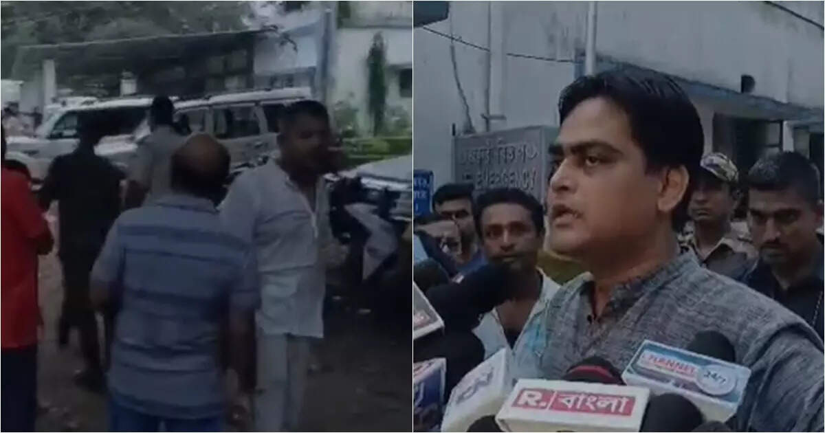 Thakurnagar : ঠাকুরনগরে হাসপাতালেও তৃণমূল-BJP হাতাহাতি, বিস্ফোরক শান্তনু ঠাকুর – clash between tmc and bjp occurs in thakurnagar