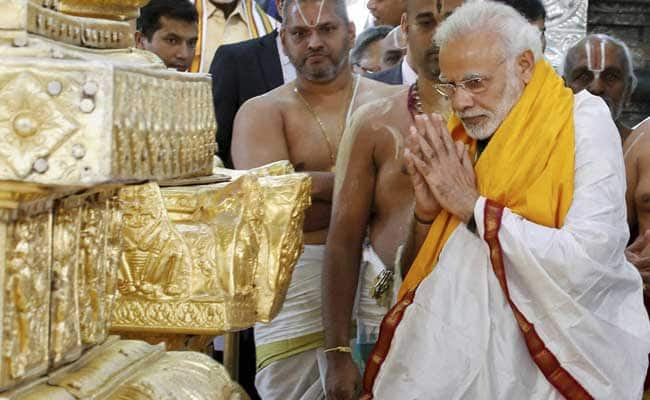 prime-minister-narendra-modi-will-come-to-tirumala-today