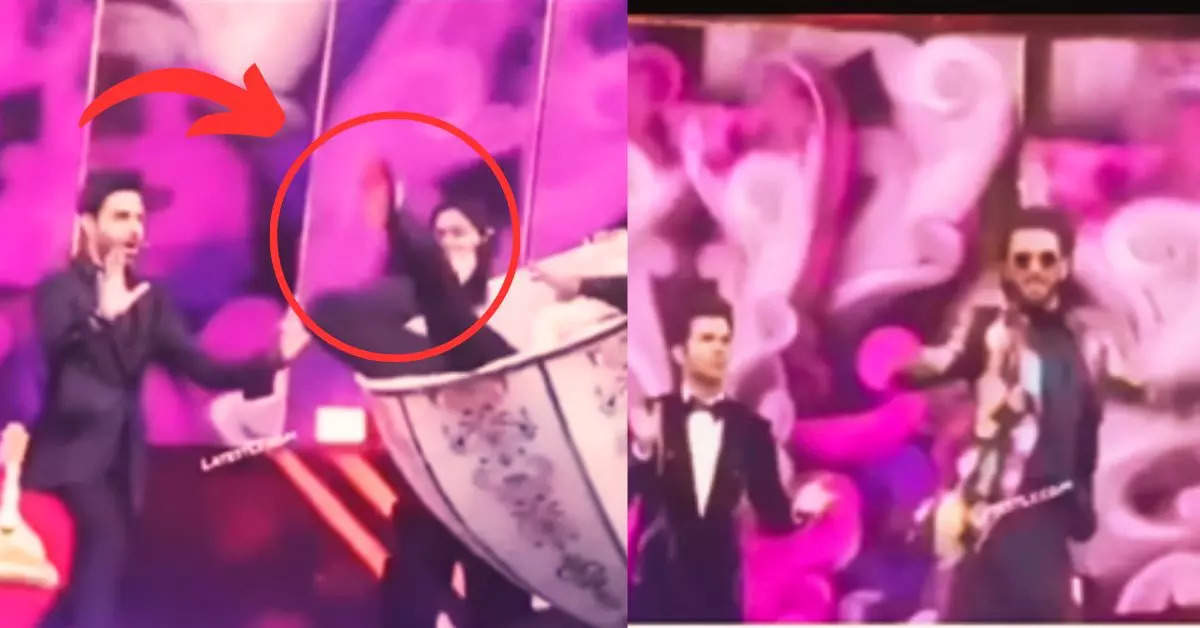 Ranveer Singh entered the drum while dancing, ‘Dhindora’ was played openly on the stage