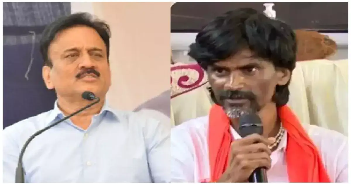 आमच्याकडे येणाऱ्या नेत्याचे काय हात मोडलेत का? जरांगे पाटील महाजनांवर भडकले आमच्याकडे येणाऱ्या नेत्याचे काय हात मोडलेत का? जरांगे पाटील महाजनांवर भडकले