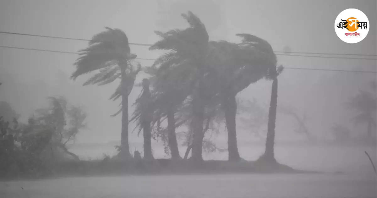 Cyclone Dana : আজই হানাদারি দানার, বাংলার কান ঘেঁষে ওডিশায় ল্যান্ডফল রাতে – thunderstorm warning in south bengal 7 districts due to cyclone dana