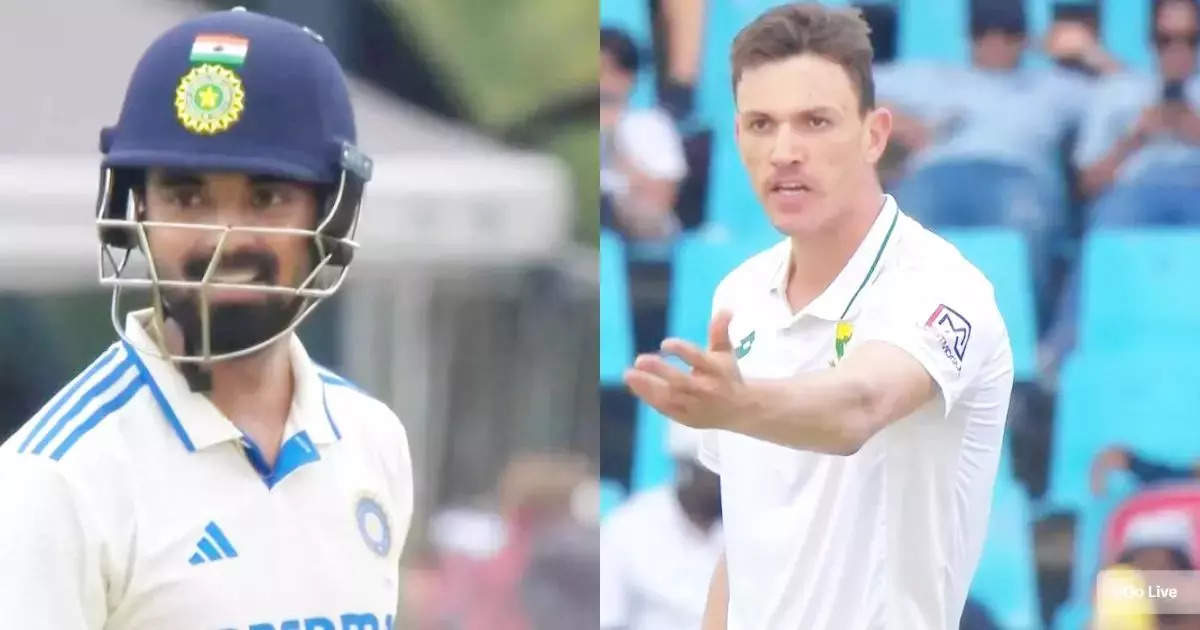 Marco Jansen sledged Rahul during the first Test;  The Indian star’s reply went viral