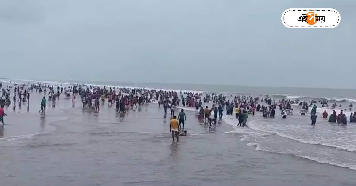 Digha Hotel : উইকএন্ডে হাউসফুল দিঘা, পর্যটকদের উপচে পড়া ভিড়ে মুখে হাসি হোটেল ব্যবসায়ীদের – digha beach becomes crowded with tourists for 2 holidays