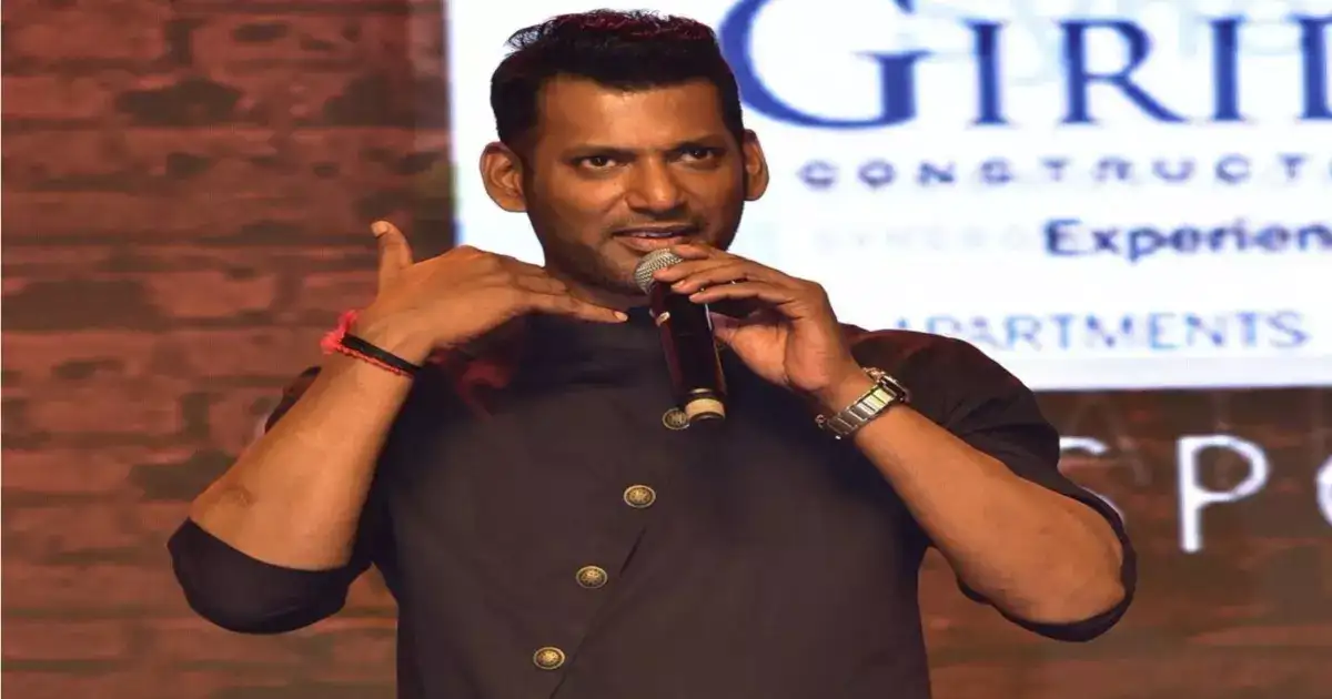 பொடி வைத்து தகவலை பகிர்ந்த விஷால் : வாழ்த்தும் ரசிகர்கள் : அடுத்த சம்பவம் லோடிங்.. 